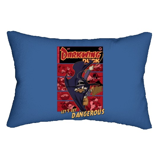 The Darkwing Duck Let's Get Dangerous Disney Lumbar Pillows / Vintage Ducktales Lumbar Pillows / Magic Kingdom / Disney World Disneyland Family