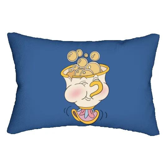 Disney Chip Beauty And The Beast Lumbar Pillows