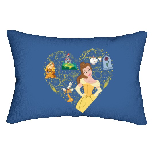 Disney Princess Belle Beauty and the Beast Lumbar Pillows
