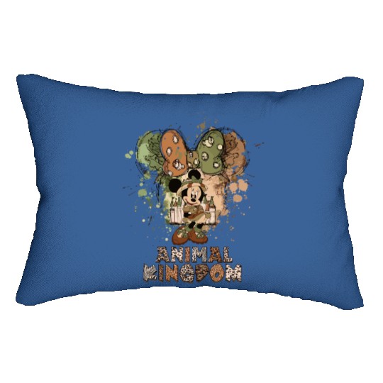 Minnie Safari Lumbar Pillows, Disney Animal Kingdom Lumbar Pillows