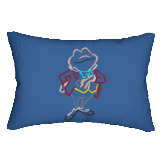 Mr Toad Embroidered Crewneck Crew, Disney embroidered Lumbar Pillows
