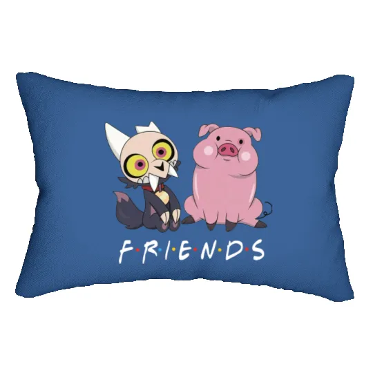 Disney Channel Gravity Falls Waddles & King The Owl House Friends Lumbar Pillows