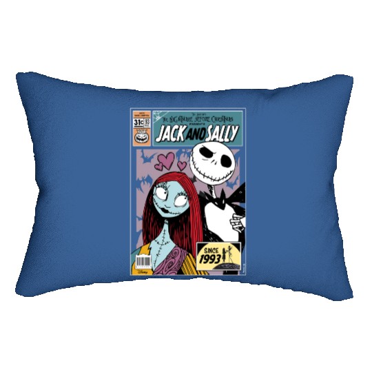 Disney The Nightmare Before Christmas Jack And Sally Couple Lumbar Pillows