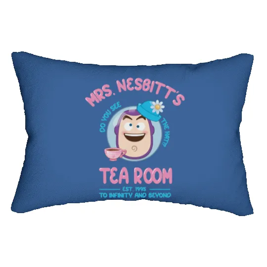 Disney Toy Story Mrs Nesbitt Tea Room Lumbar Pillows, Toy Story Lumbar Pillows