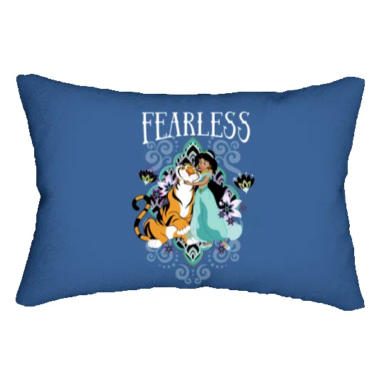 Princess Jasmine Alladin Lumbar Pillows, Disney Character Lumbar Pillows