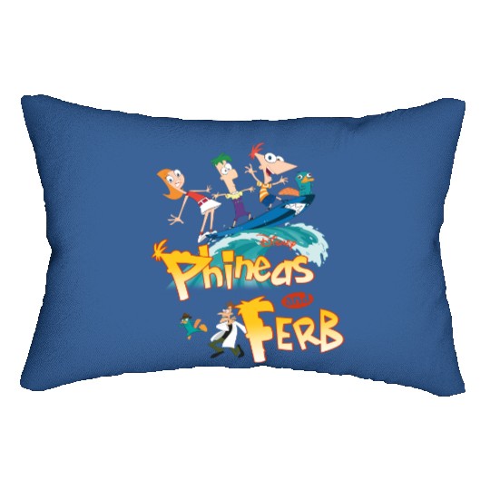 Disney Phineas And Ferb Funny Cartoon Lumbar Pillows, Disney Perry Lumbar Pillows