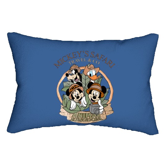 Animal Kingdom Lumbar Pillows, Disney Safari Lumbar Pillows, Disney Animal Kingdom