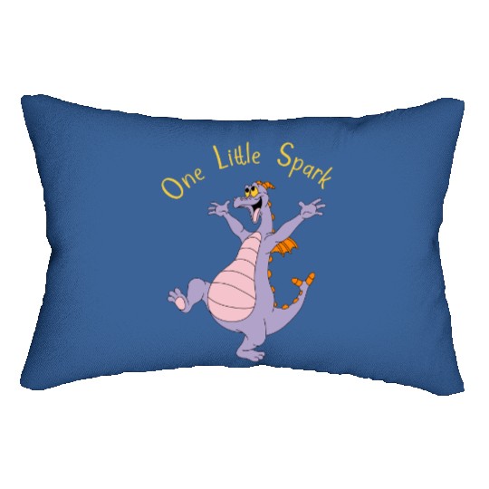 Disney Lumbar Pillows / Figment Lumbar Pillows / One Little Spark / Epcot Lumbar Pillows
