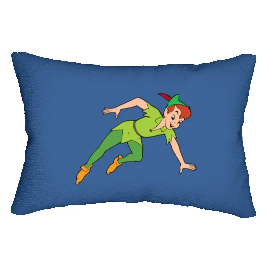 Peter Pan Disney Lumbar Pillows, Lost Boys Lumbar Pillows, Cute Peter Pan Lumbar Pillows, Peter Pan Fan Gift
