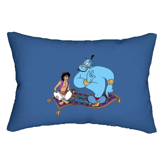 Disney Aladdin Genie Lumbar Pillows, Aladdin Genie Lumbar Pillows