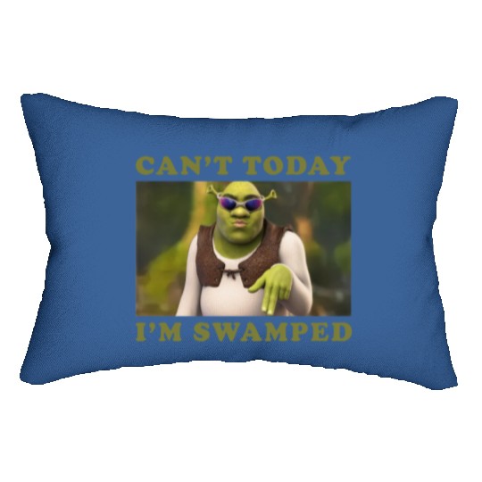 Vintage Can't Today I'm Swamped Lumbar Pillows, Shrek Lumbar Pillows, Disney Fiona Princess Lumbar Pillows