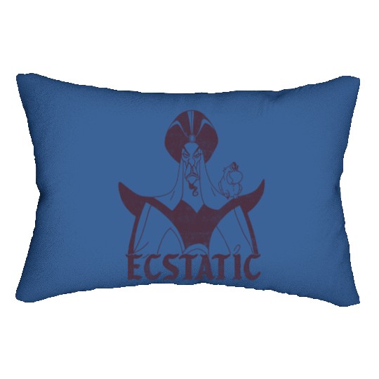 Disney Aladdin Jafar Lago Ecstatic Look Graphic Lumbar Pillows