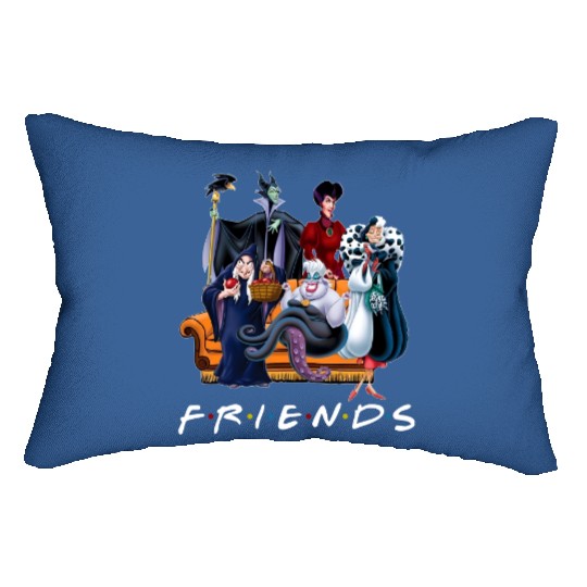 Villain Friends Lumbar Pillows, Retro 90s Disney Villains Lumbar Pillows