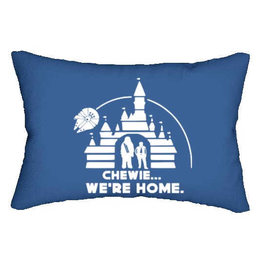 Chewie were home, Chewbacca Lumbar Pillows, Disney Gift for Star Wars Lumbar Pillows