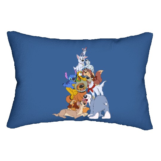 Disney Dogs Lumbar Pillows, Disney Dog Mom Lumbar Pillows