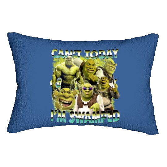 Can't Today I'm Swamped Lumbar Pillows, Shrek Lumbar Pillows, Disney Fiona Princess Lumbar Pillows