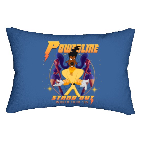 Disney A Goofy Movie Powerline Stand Out World Tour 95 Lumbar Pillows