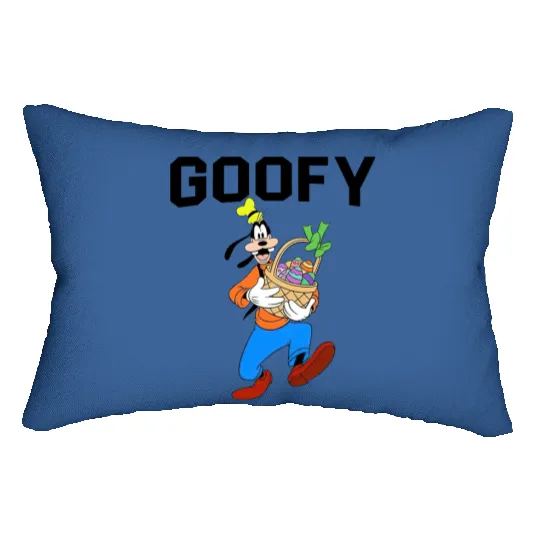 Easter Goofy Lumbar Pillows, Disney Goofy Easter Lumbar Pillows, Disney Easter Egg