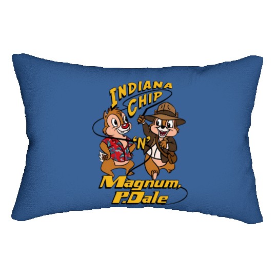 Chip and Dale Lumbar Pillows, Indiana Lumbar Pillows, Disney Couple Lumbar Pillows, Disney Family Lumbar Pillows