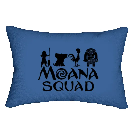 Moana Squad Lumbar Pillows; Moana Fan Lumbar Pillows; Maui, Pua, Hei Hei Pullover; Moana Movie Gift; Moana Disney Sweater; Family; Hoody; Jersey; (T295)
