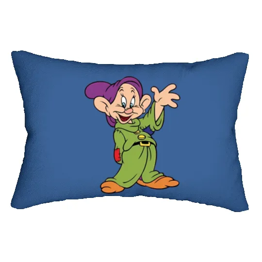Dopey Dwarf Lumbar Pillows, Disney Dwarf, Seven Dwarfs, Disney Character Dwarf Lumbar Pillows