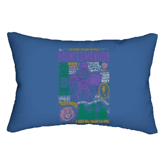 Vintage Disney The Haunted Mansion  Lumbar Pillows, The Haunted Mansion