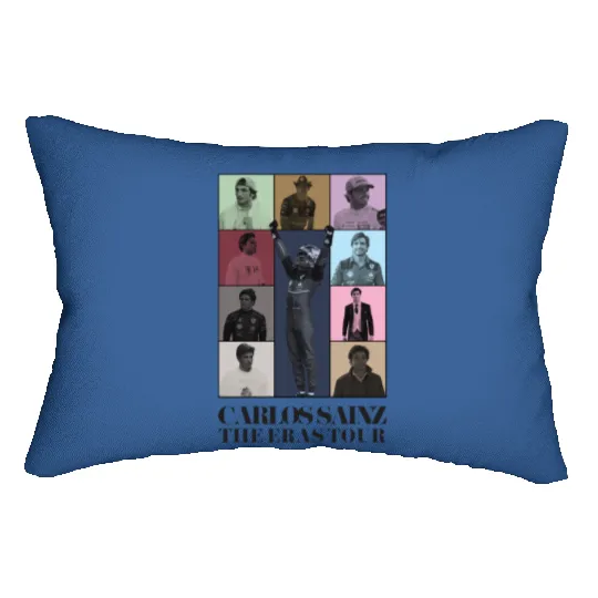 Discover Carlos Sainz ft. The Eras Tour Lumbar Pillows