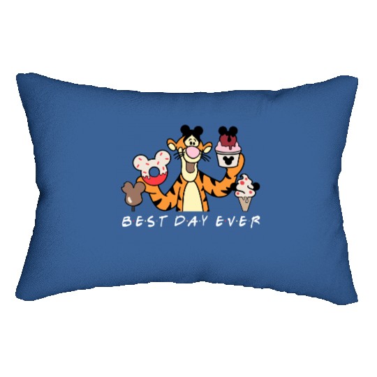 Tigger Best Day Ever, Tigger Disney Snacks Lumbar Pillows