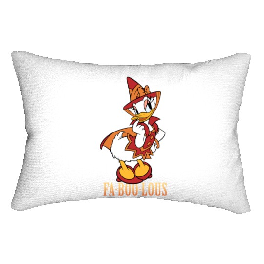 Daisy Disney Halloween Daisy Duck Witch Costume Fa-Boo-Lous Unisex Gift Lumbar Pillows