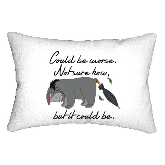 Country Lumbar Pillows Disney Winnie The Pooh Eeyore Could Be Worse