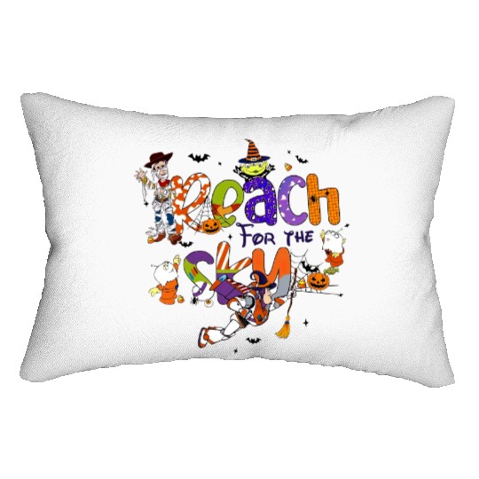 Reach For The Sky Lumbar Pillows, Disney Halloween Lumbar Pillows, Toy Story Halloween Lumbar Pillows