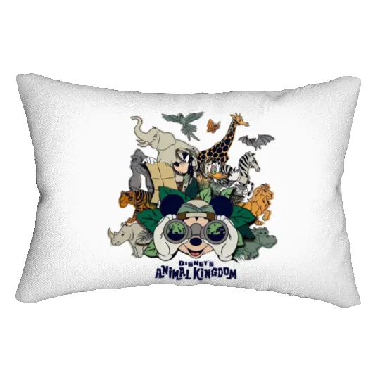 Disney Animal Kingdom Tank, Mickey Safari Tank, Disney Safari Trip Tank, Safari Mode Lumbar Pillows