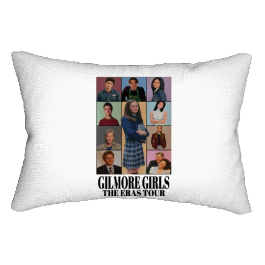 Black _ Gilmore Girls Eras Tour , Eras Tour GG Edition, Rory Gilmore , Eras Tour , Sw Lumbar Pillows