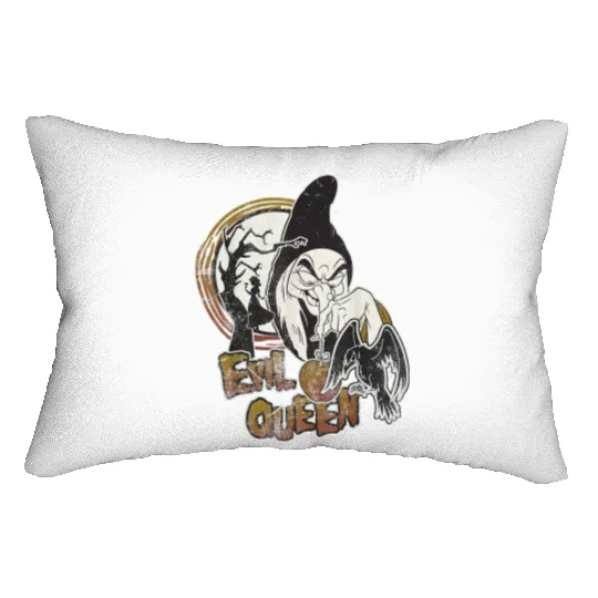 Disney Snow White Witch Poison Apple Graphic Lumbar Pillows, Princess Snow White Lumbar Pillows, Vintage
