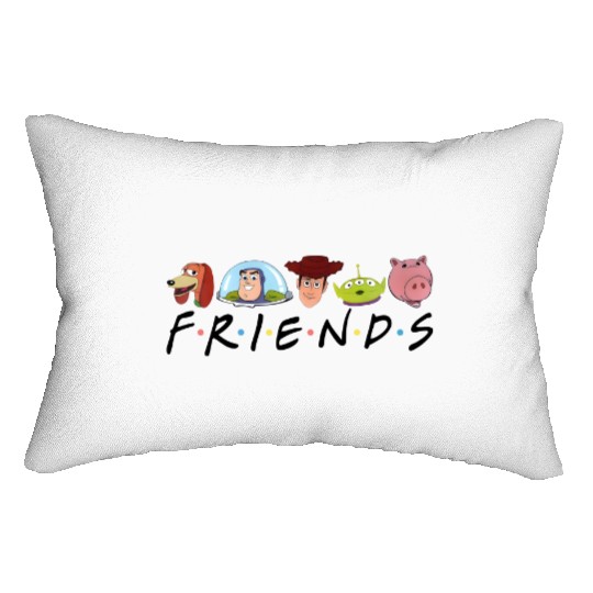 Vintage Disney Toy Story Friends 2023 Lumbar Pillows, Disneyworld Lumbar Pillows, Disneyland Lumbar Pillows