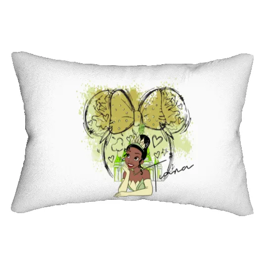 Disney Tiana Princess, Princess Tiana Lumbar Pillows, Tiana Lumbar Pillows