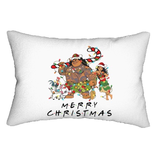 Disney Christmas Lumbar Pillows, Moana Christmas Lumbar Pillows