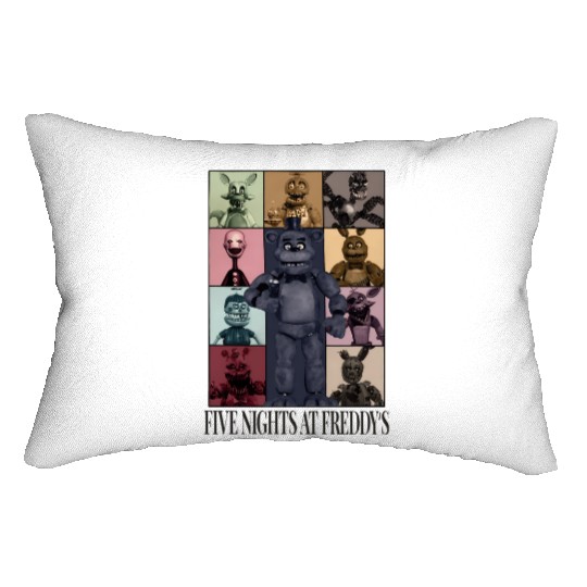 Five Nights At Freddys Eras Tour Lumbar Pillows