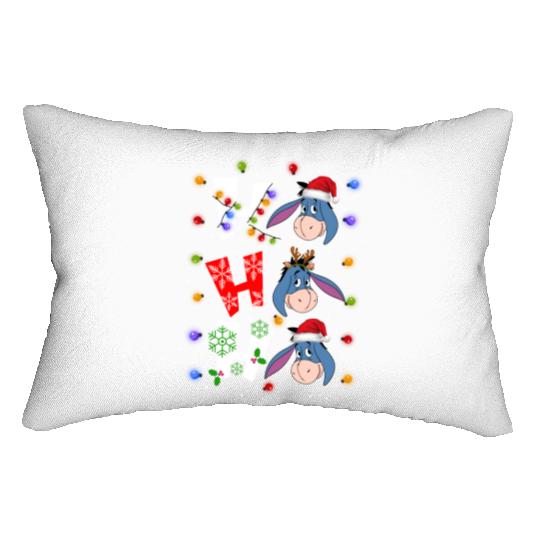 Disney Winnie The Pooh Eeyore Santa Christmas Lumbar Pillows
