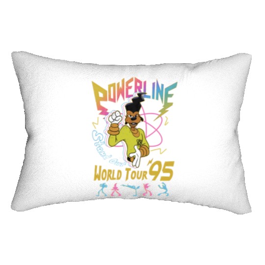 Retro Disney A Goofy Movie Powerline World Tour 95'  Lumbar Pillows