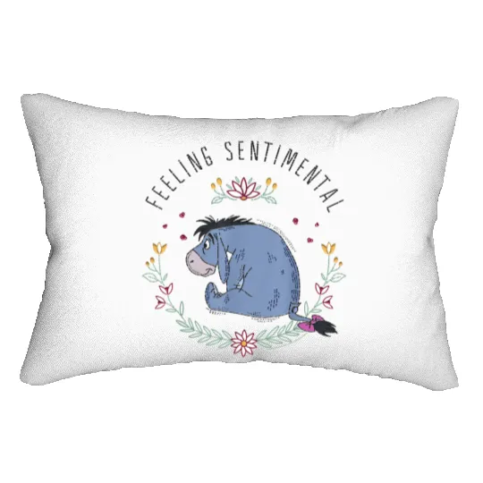 Disney Winnie The Pooh Eeyore Feeling Sentimenta Lumbar Pillows