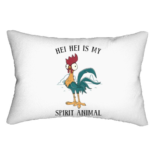 Disney Moana Hei Hei Is My Spirit Animal Portrait Lumbar Pillows