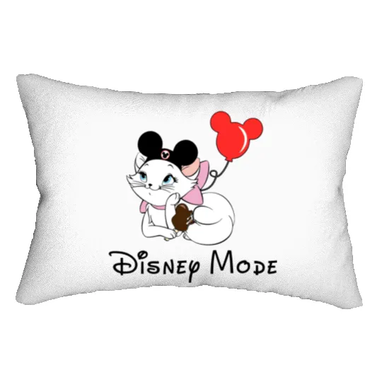 Marie Disney Mode Lumbar Pillows, Marie Cat Lumbar Pillows, Marie Aristocats Lumbar Pillows