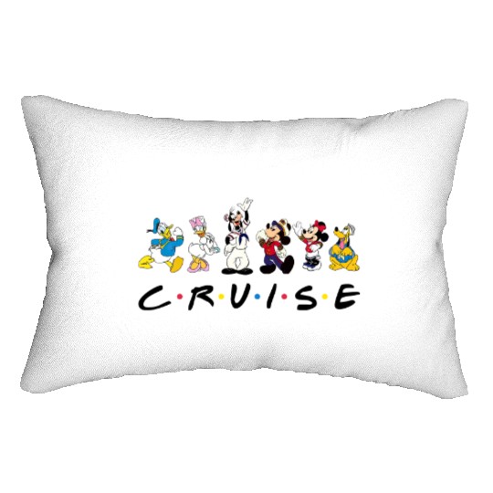 Disney Cruise Lumbar Pillows, Magic Cruise Lumbar Pillows, Disney Cruise Trip 2023