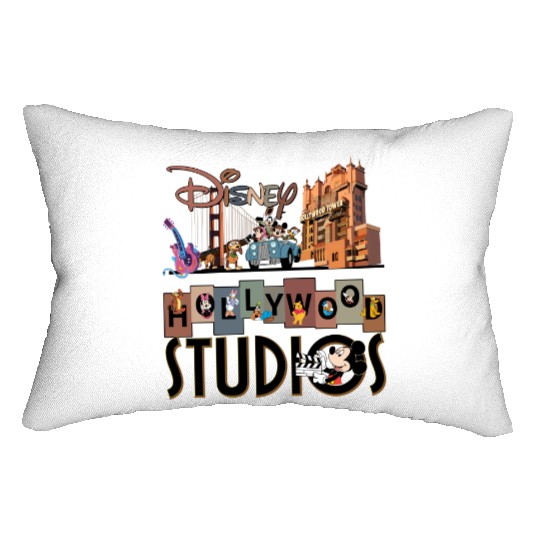Vintage Disney Hollywood Studios Lumbar Pillows, Hollywood Studios Trip Lumbar Pillows
