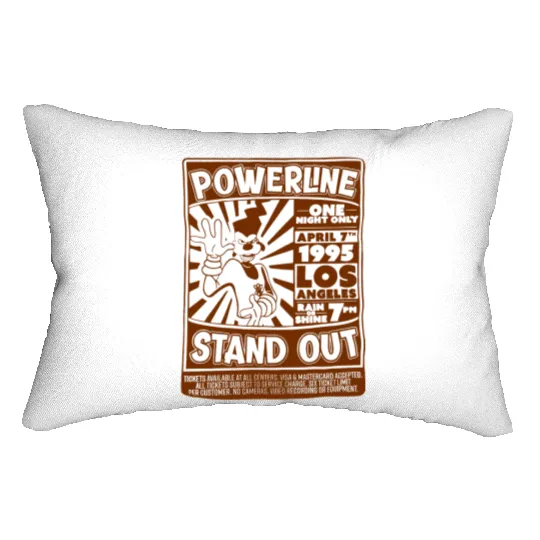 Disney A Goofy Movie Powerline World Tour '95 Lumbar Pillows