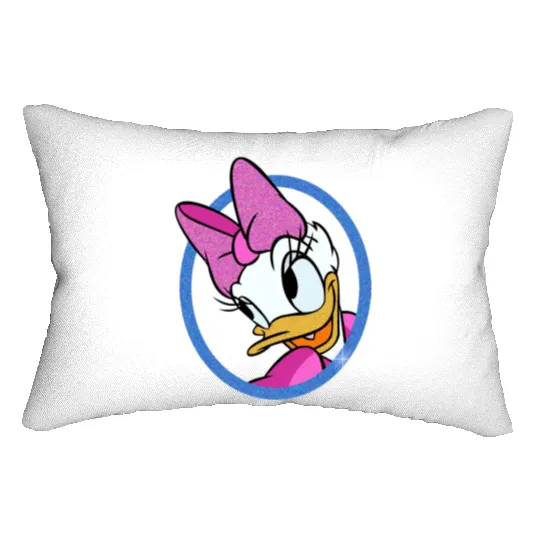 Daisy Duck Disney Lumbar Pillows, Daisy Duck Unisex Lumbar Pillows