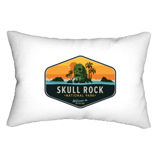 Skull Rock National Park Lumbar Pillows, Disney Peter Pan Lumbar Pillows