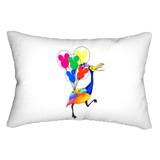Disney Up Lumbar Pillows, Kevin Up Lumbar Pillows, Up Balloon Lumbar Pillows, Disney Balloon Lumbar Pillows
