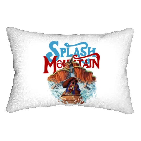 Disney Splash Mountain Vintage Lumbar Pillows, Splash Mountain Lumbar Pillows